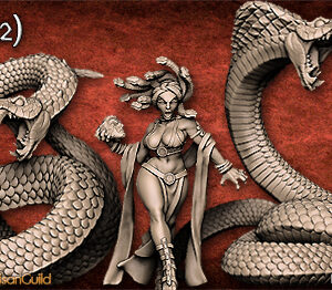 AE000748 Giant Snakes (x2) -- Artisan Guild