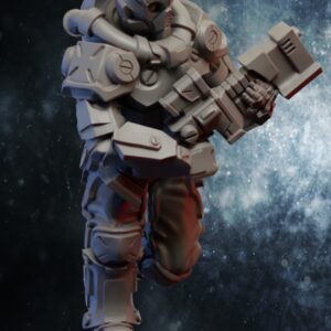 AE001882 Banda Mercenarios Humanos(4 Modelos) -- Ghamak