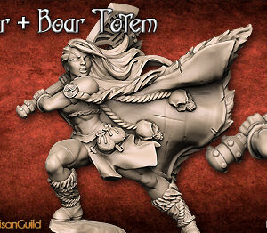 AE000738 Axe Battlemaster + Boar Totem -- Artisan Guild