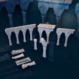 AE000453 Escenografia Montaña Erebor -- Davale Games