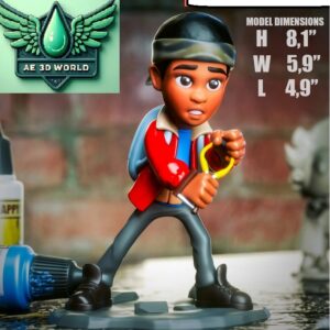 AE000871 Lucas -- Stranger Things -- 3DXM