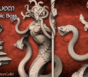 AE000744 Snakes Queen + Snakes Altar -- Artisan Guild