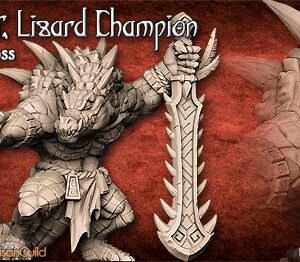 AE000745 Zantharot, Lizard Champion -- Artisan Guild
