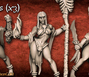 AE000741 Blood Priestesses (x3) -- Artisan Guild