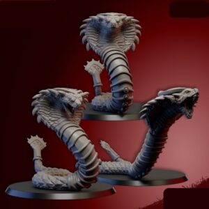 AE001815 Serpientes Gigantes(3 Modelos) -- Ghamak