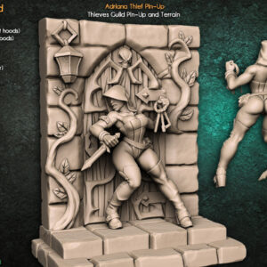 AE000424 Adriana Thief Pinup -- Artisan Guild