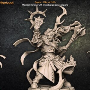 AE000408 Agata Pillar of Faith -- Artisan Guild