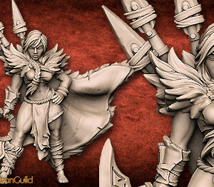 AE000726 Hunter Heroine -- Artisan Guild