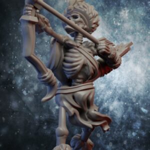 AE001973 Arqueros Esqueletos(4 Modelos) -- Ghamak