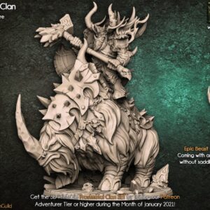 AE000392 Armored Frosthorn -- Artisan Guild