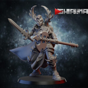 AE001836 Barbaras Guerreras (3 Modelos Femeninos) -- Ghamak