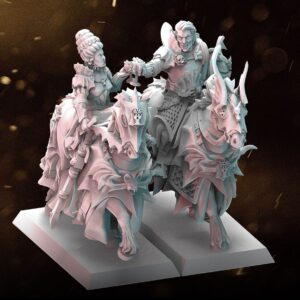 AE001478 Barones Vampiricos a caballo( Hombre y mujer) -- Last Sword