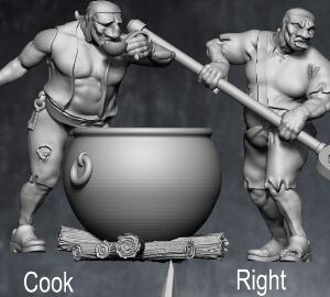 AE001730 Ogros Cocineros -- Ghamak