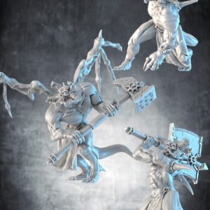 AE001720 Demonios de Khorne (3 Modelos) -- Ghamak
