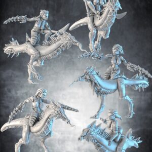 AE001719 Diablillas Montadas (5 Modelos) -- Ghamak