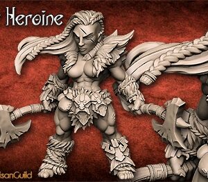 AE000723 Dwarf Heroine -- Artisan Guild