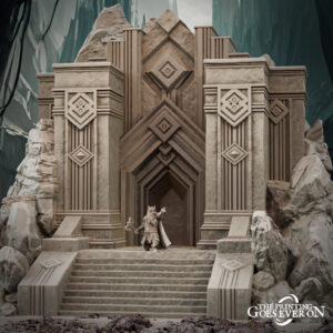 AE001297 Entrada de Mina de Erebor -- The Pring Goes Ever On