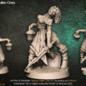 AE000605 Eliza Fallen Pinup --Artisan Guild