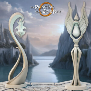 AE001281 Lamparas Elficas (2 modelos) -- The Pring Goes Ever On