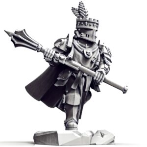 AE001822 Caballero Feudal del Milenio 40k (Modular) -- Ghamak