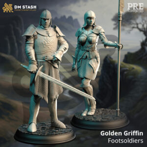 AE001364 Golden Griffin Footsoldiers -- DM STASH