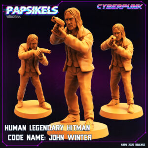 AE001550 Asesino Legendario: John Wick  -- Papsikels Miniatures