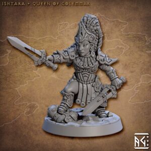 AE000627 Ishtara - Gnome Queen of Golemmar -- Artisan Guild