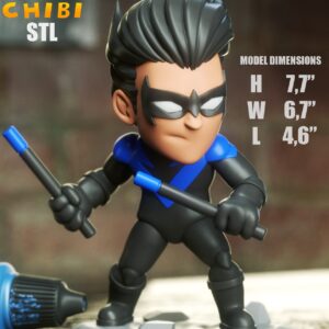 AE001532 Nightwing -- Richard John "Dick" Grayson -- 3DXM