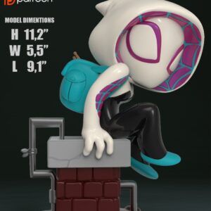 AE001589 SpiderWoman Gwen -- 3DXM