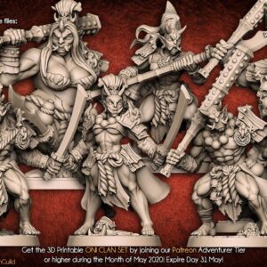 AE000234 2 Modular Oni Kyogin -- Artisan Guild