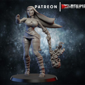 AE001847 Hermanas Cazadora de Demonios Pin UP(2 Modelos) -- Ghamak