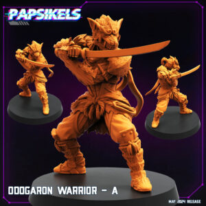AE001543 Odogaron Guerreros (4 Modelos) -- Papsikels Miniatures