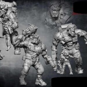 AE001729 Veteranoz de Guerra (5 Modelos) -- Ghamak