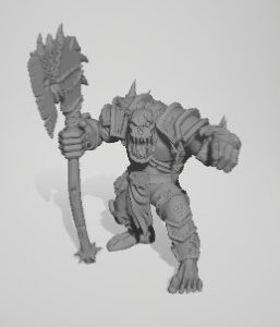 AE000062 Warboss Orcos -- Malicious Minis