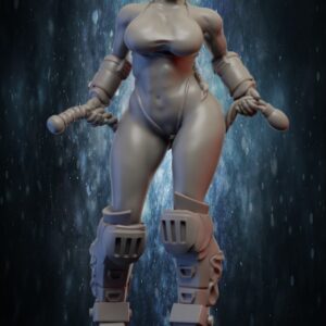 AE001797 Sargento de Policia Mujer PinUP -- Ghamak