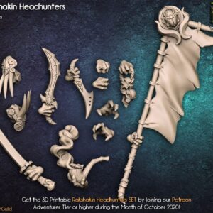 AE000285 Standalone Rakshakin Weapons -- Artisan Guild