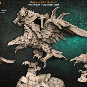 AE000426 Shadowclaws the Dire Raven -- Artisan Guild