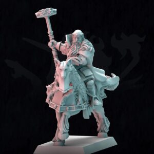 AE001456 Gran Maestro Lobo, a caballo -- Last Sword