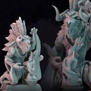 AE001495 Chaman, Hombre lagarto -- Last Sword