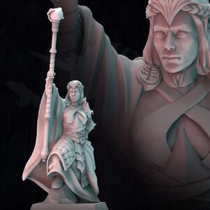 AE001448 Archimaga a pie con Baculo -- Last Sword