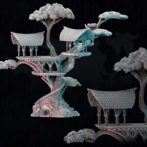 AE001485 Arbol Elfico Vigilancia -- Last Sword