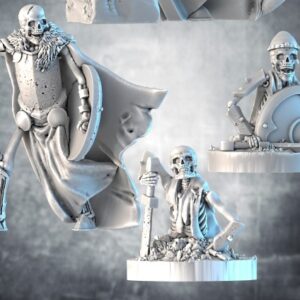 AE001709 Skeletons (3 Modelos) -- Ghamak