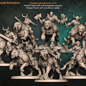 AE000527 Smilodon Riders  -- Artisan Guild