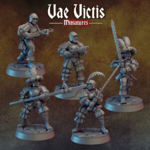 AE001501 Guerreros, Guardia Imperial (5 modelos) -- Vae Victis