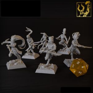 AE001371 Bailaries Asesinos(6 modelos) -- Titan Forge