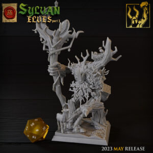 AE001379 Sylvan Elves Thick Beast Hero -- Titan Forge