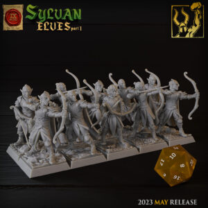 AE001377 Sylvan Archers(10 modelos) -- Titan Forge
