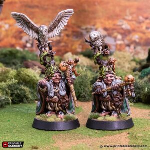 AE001687 The Druid -- Printable Scenery