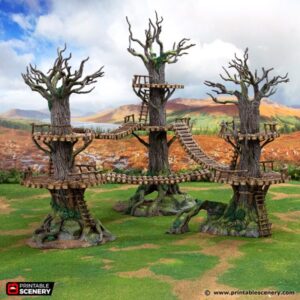 AE001683 The Forest Forts -- Printable Scenery