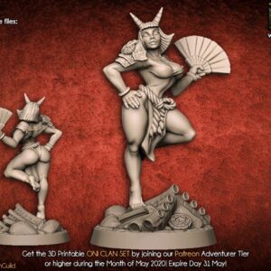 AE000238 Tsuki Oni Beauty -- Artisan Guild